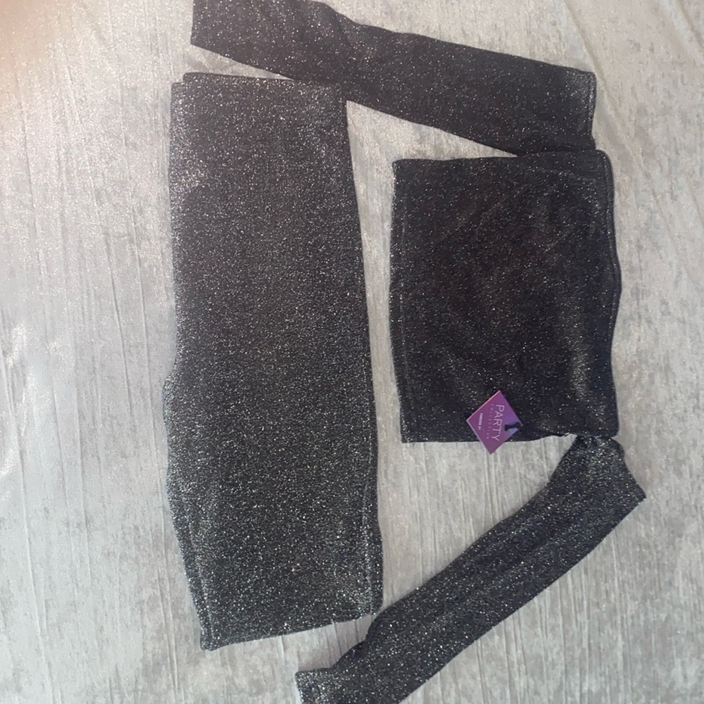 Forever 21 two piece tube top and pants set